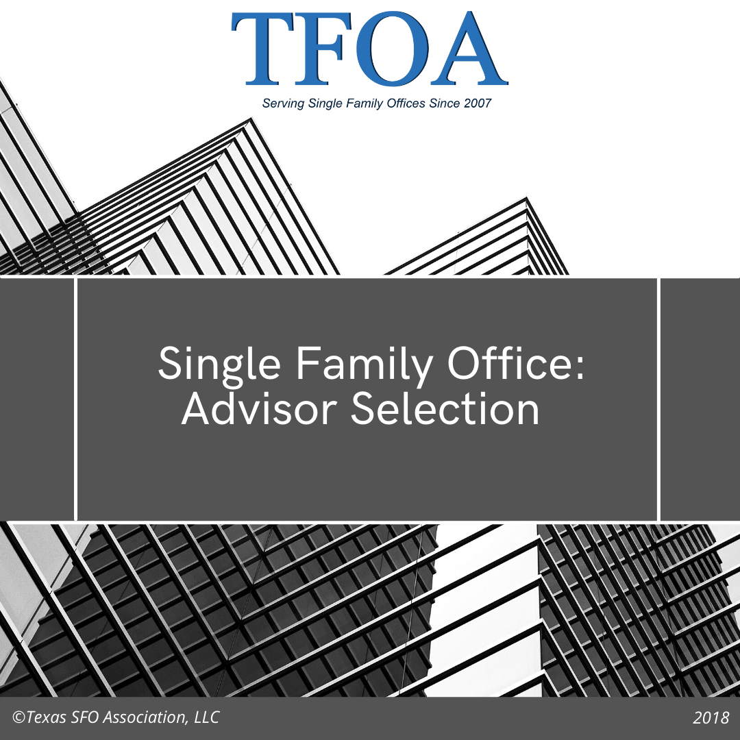 family office advisors