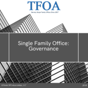Single Family Office Governance